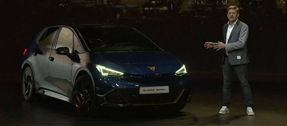 CUPRA Born with Wayne Griffiths