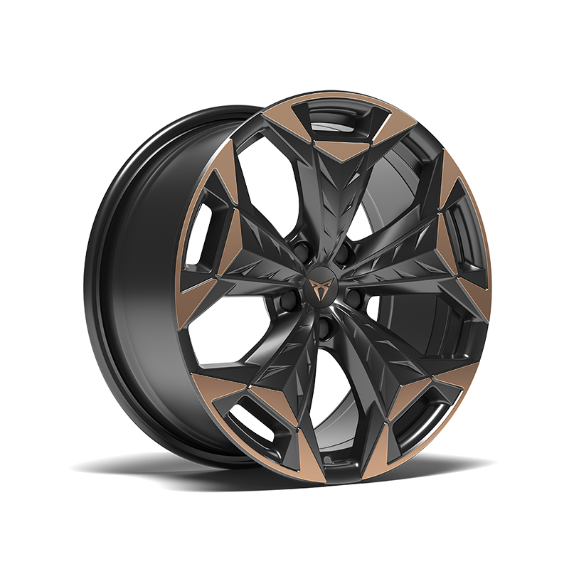 CUPRA Terramar 19-inch alloy wheel in Cosmic Copper