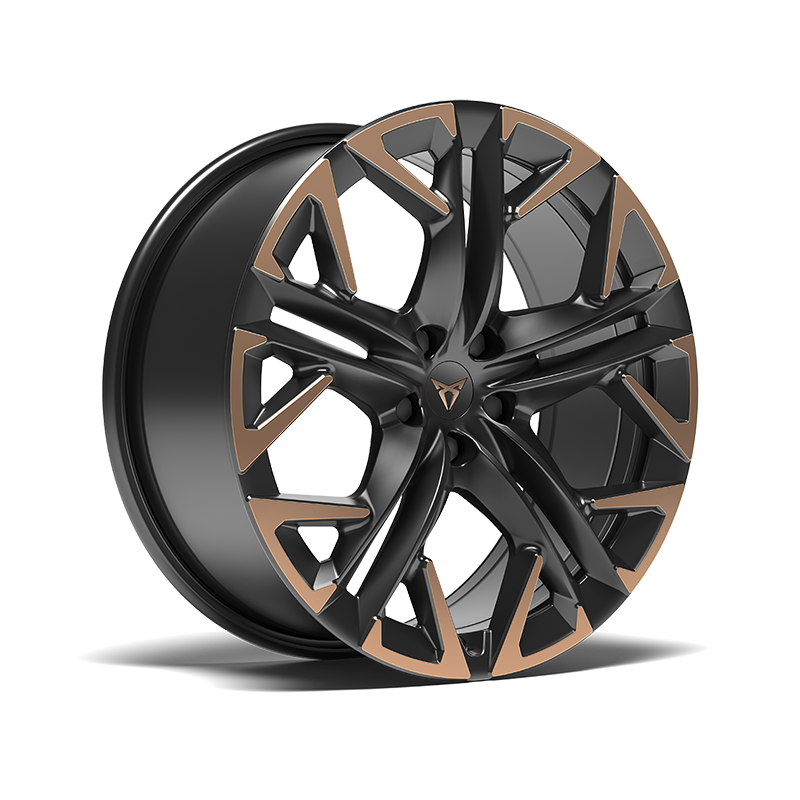 CUPRA Terramar 20-inch alloy wheel in Hadron Copper