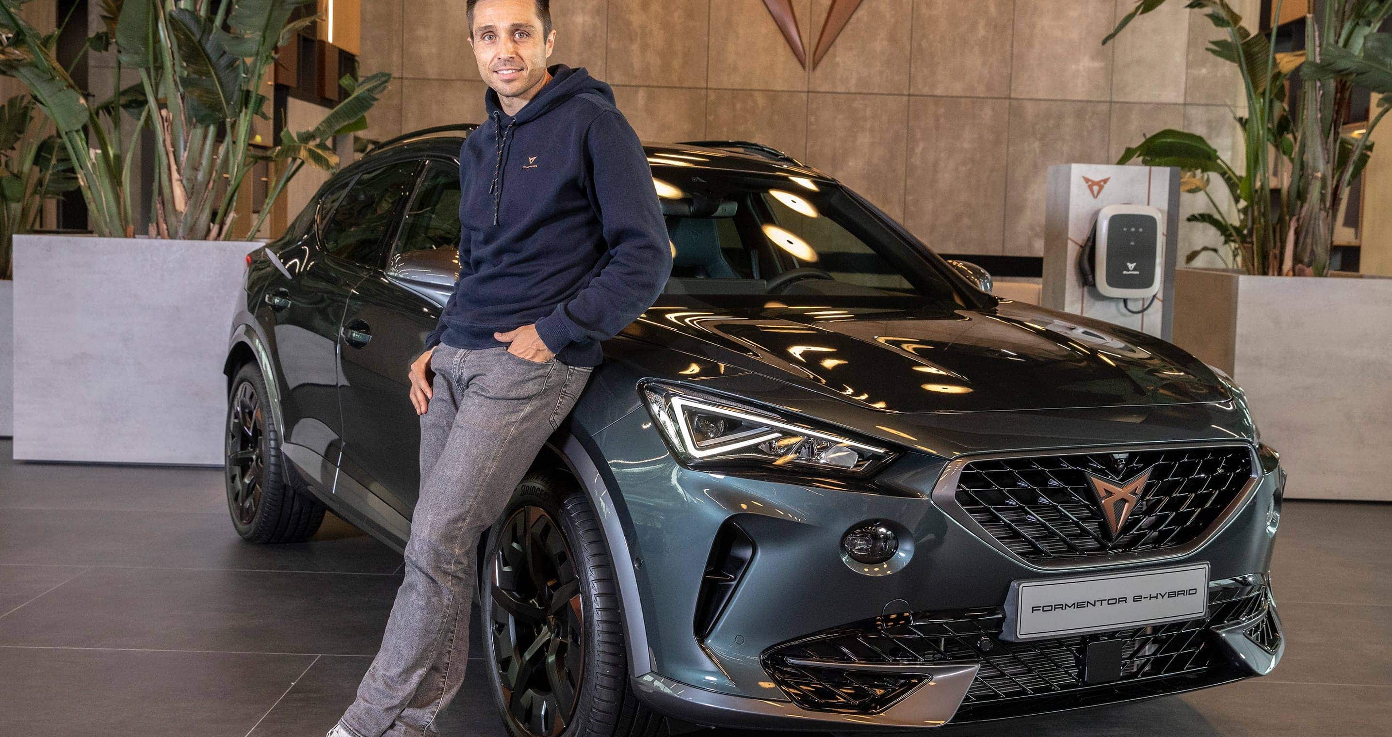 Fernando Belasteguin and CUPRA Formentor